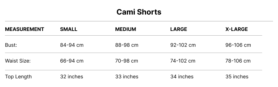 CAMI SHORT - PINK