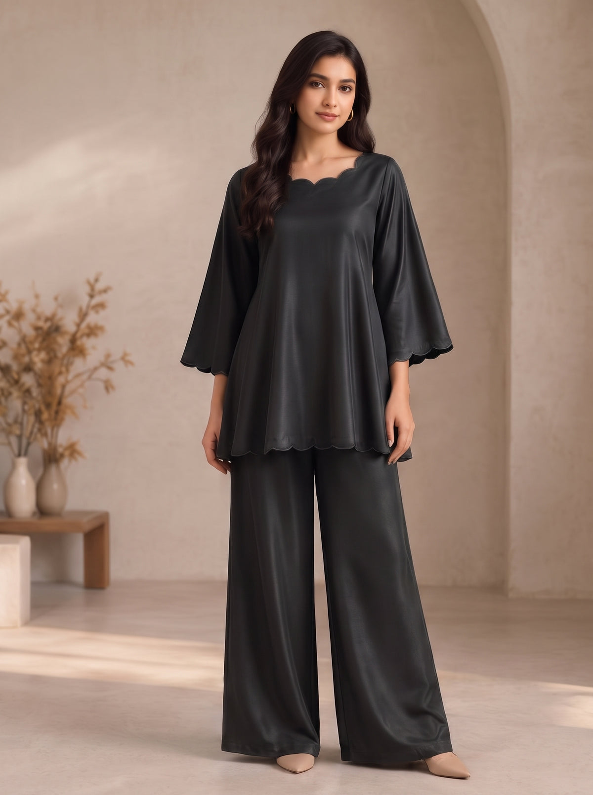 Black Premium Night Suit