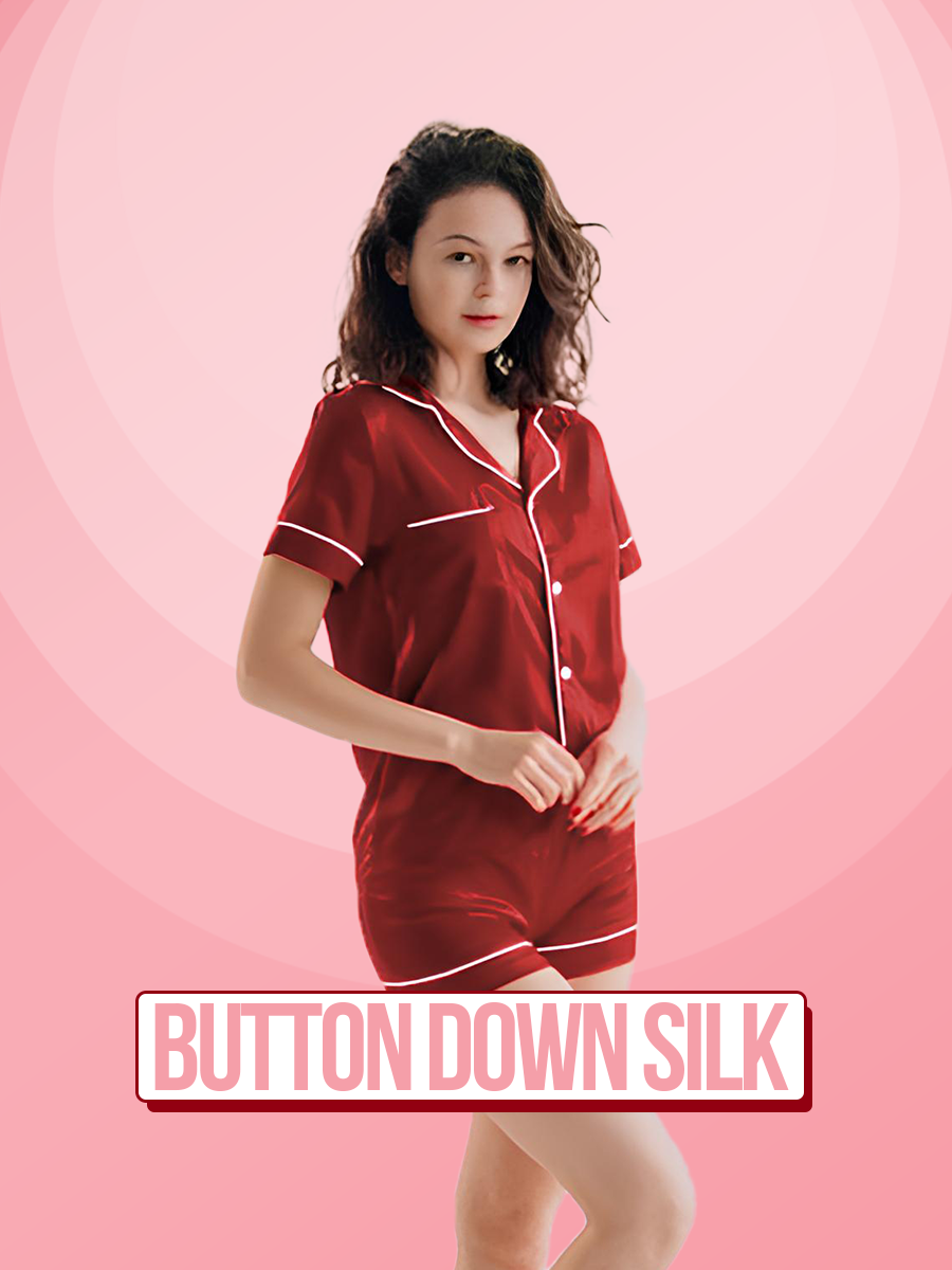 Button Down Silk