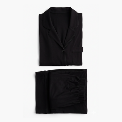 Bloom Pajama Set - Black