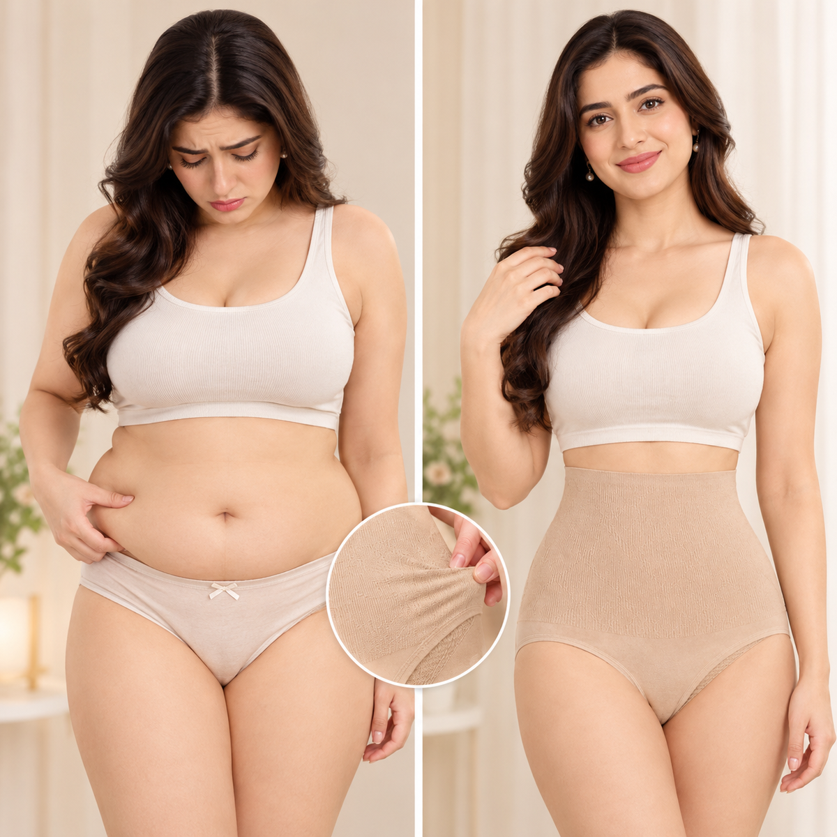 Women High Quality Body Shaper Tummy Control (Free-Size)
