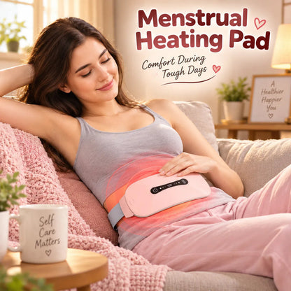 Electric Period Cramp Massager Menstrual Relief Belt