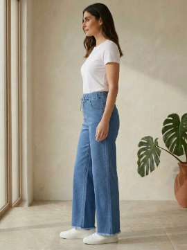 Light Blue Denim Trouser