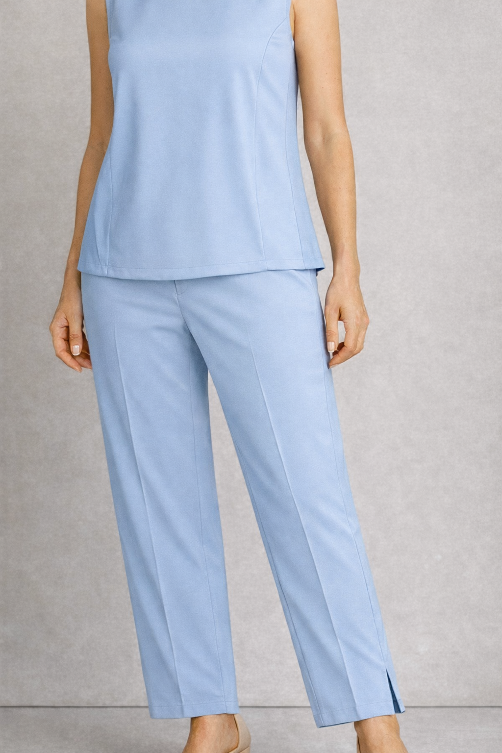 Luna Pajama Set - Light Blue