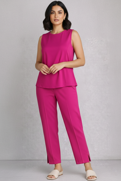 Luna Pajama Set - Magenta