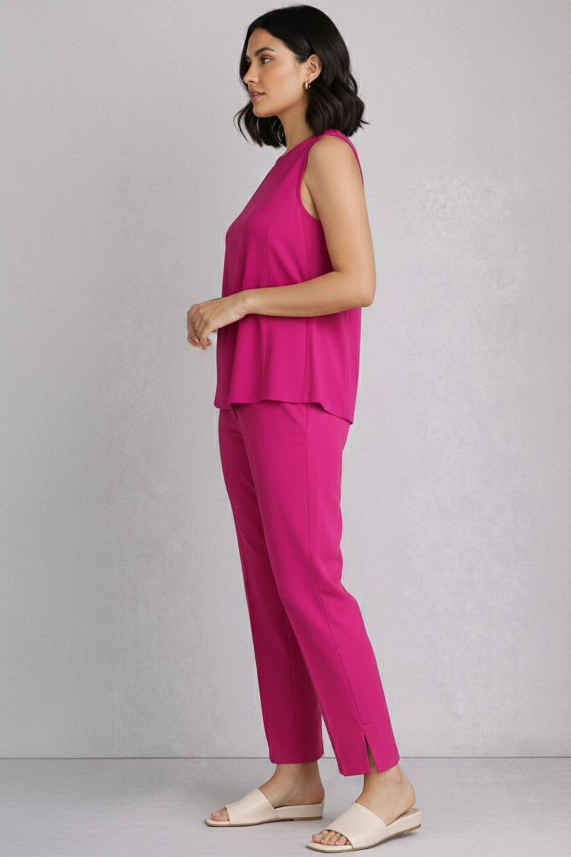 Luna Pajama Set - Magenta