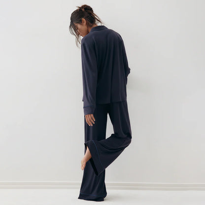 Bloom Pajama Set - Navyblue