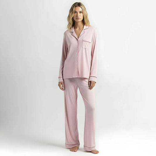 Bloom Pajama Set - Blush Pink