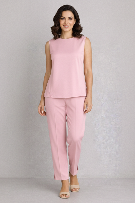 Luna Pajama Set - Pastel Pink