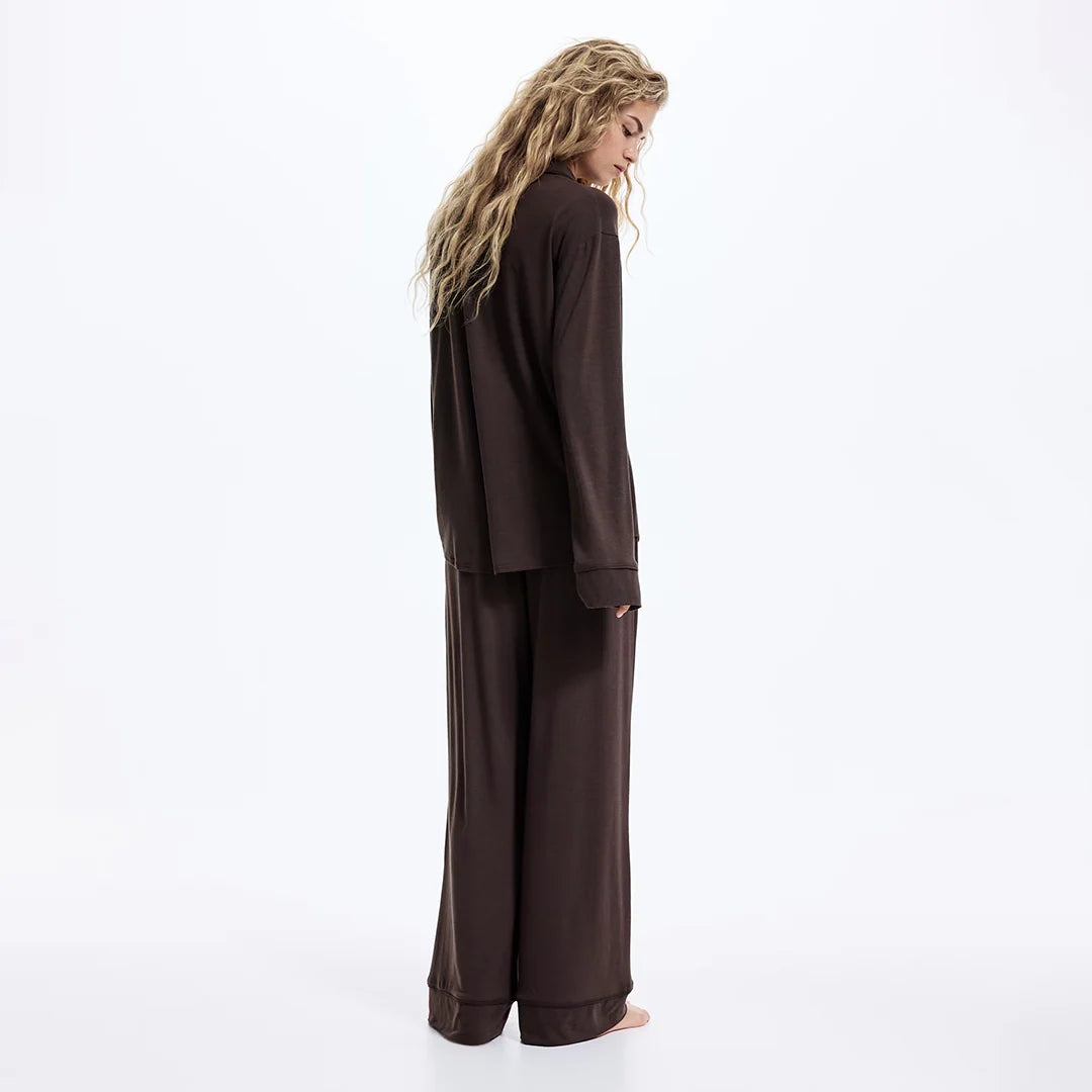 Bloom Pajama Set - Mocha
