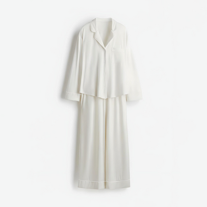 Bloom Pajama Set - White