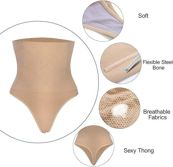1 pcs Seamless High Waist Belly Control