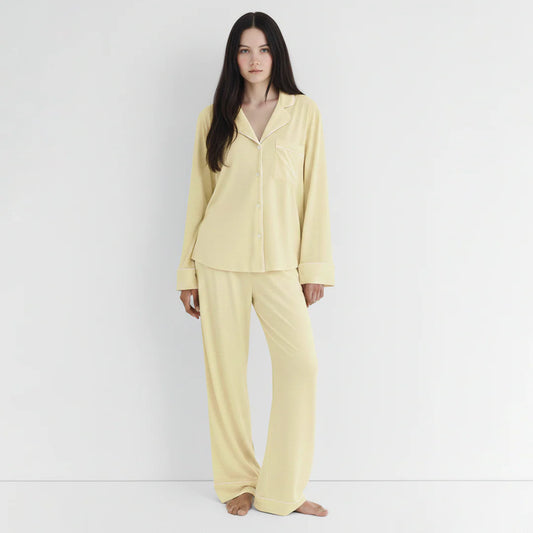 Bloom Pajama Set - Butter