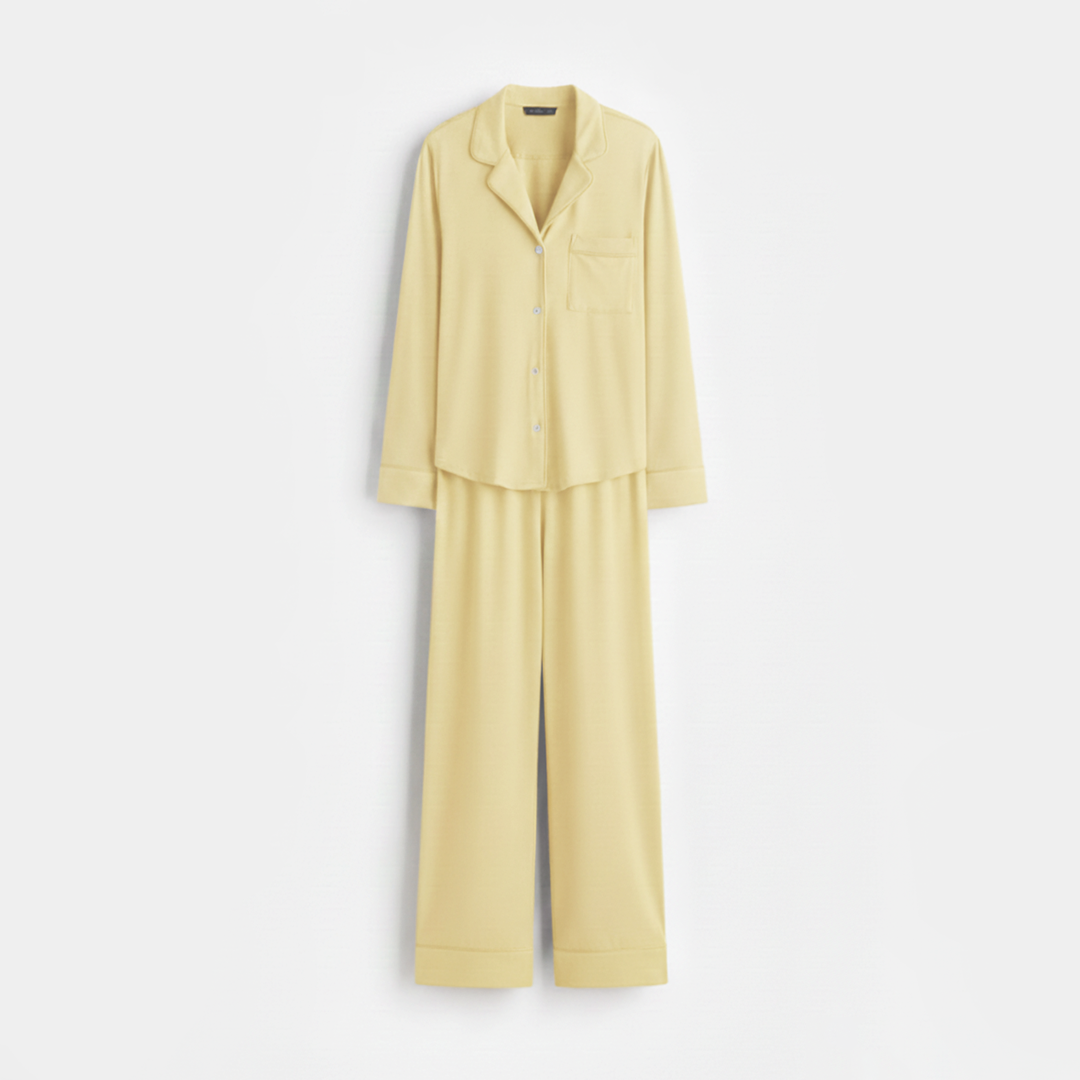 Bloom Pajama Set - Butter