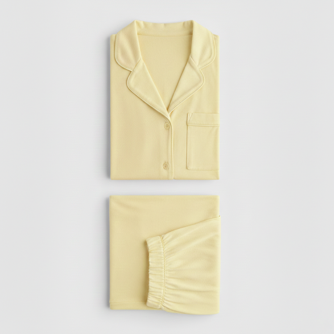 Bloom Pajama Set - Butter