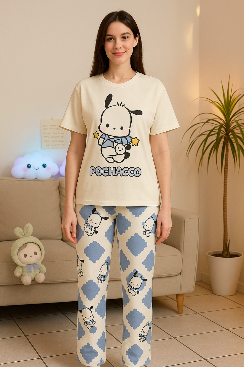 SOFT COTTON PJ SUIT- P4