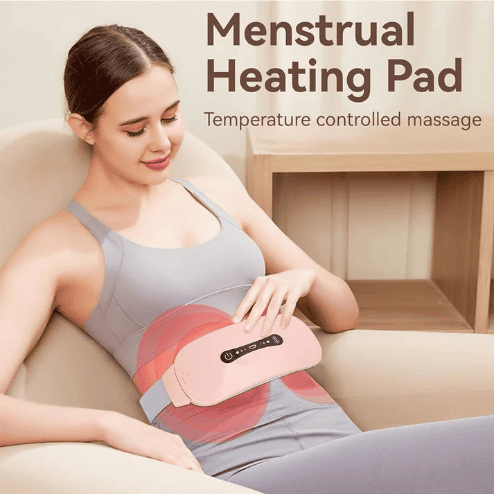 Electric Period Cramp Massager Menstrual Relief Belt