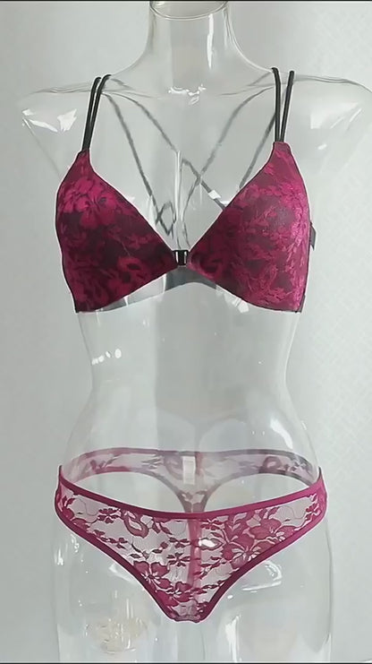 Front Buckle Bra No Underwire Small Chest Push-up 3826